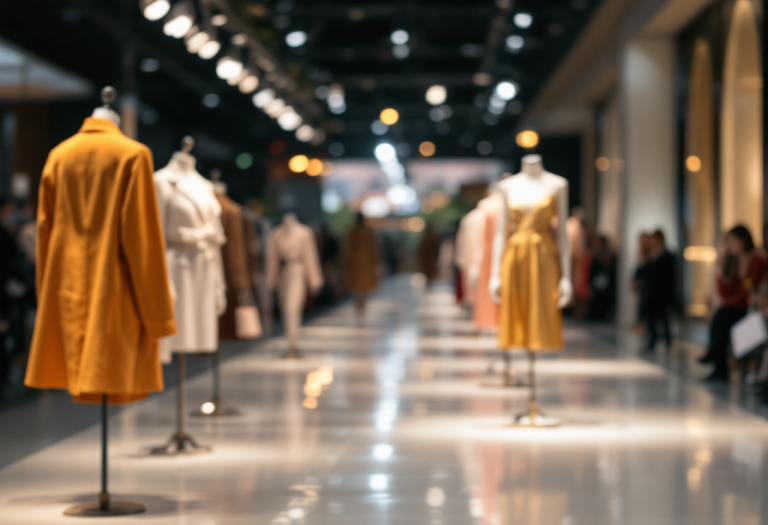 Immagine che rappresenta le sfide della moda italiana nel 2024