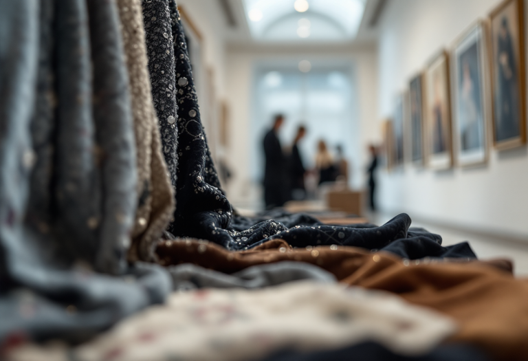 Immagine della mostra 'The Creation of a Diva' con icone della moda