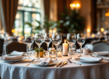 Ivanka Trump in abito elegante alla Candlelight Dinner