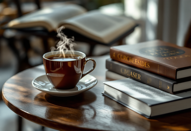 Marco Bocci durante la presentazione del suo libro