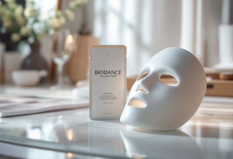 Maschera notturna coreana per la cura della pelle