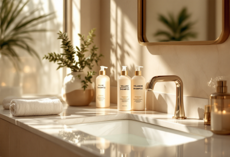 Shampoo volumizzante per capelli fini e appiattiti