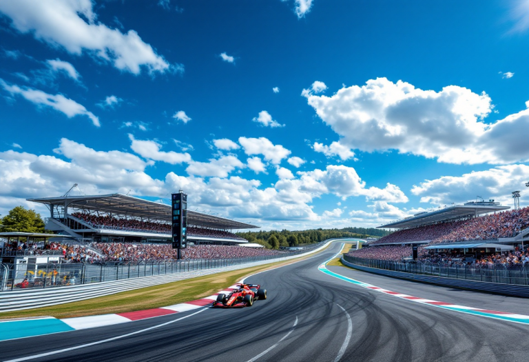 Immagine che mostra l'intersezione tra moda e Formula 1