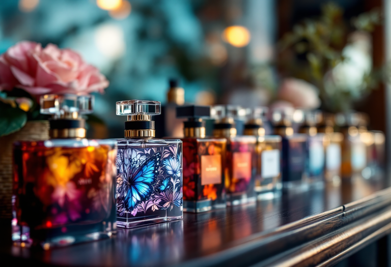 Immagine di profumi associati ai segni zodiacali