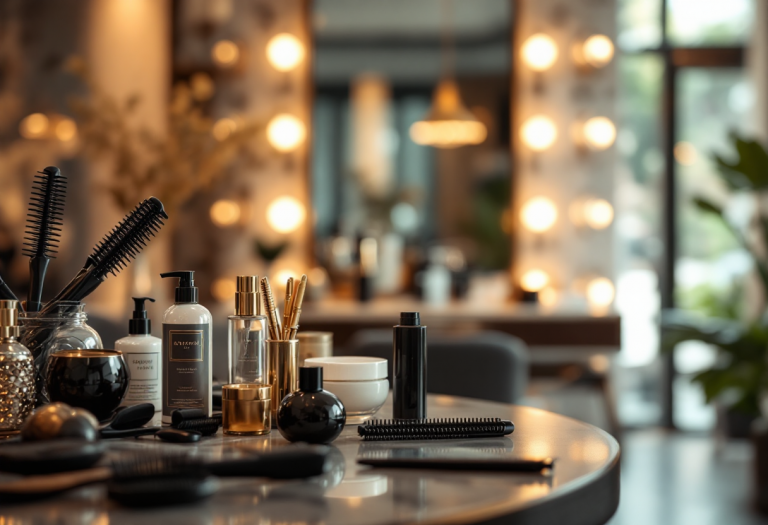 Frangia ideale per diverse forme del viso