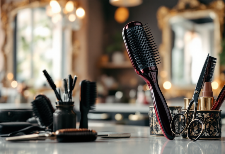 Taglio di capelli marquise con movimento e eleganza