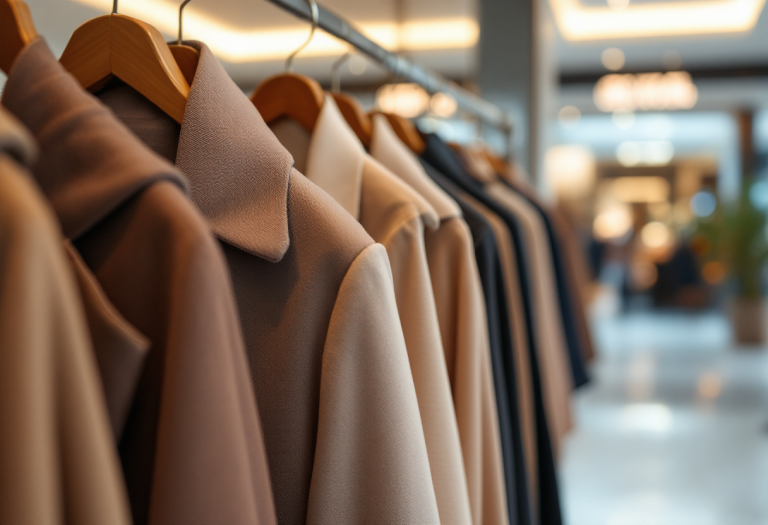 Immagine di tendenze moda 2024 con outfit chic