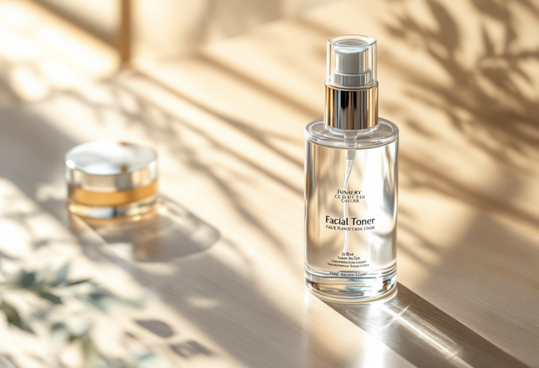 Immagine di un tonico viso per pelle sana e luminosa