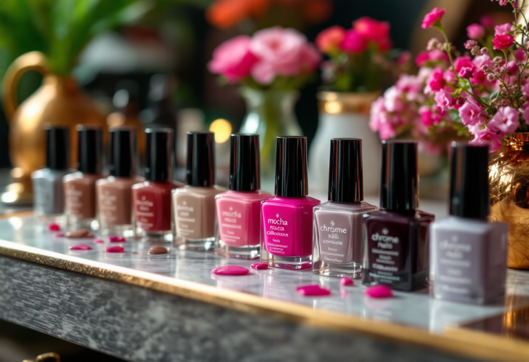 Esempi di nail art trendy per il 2025