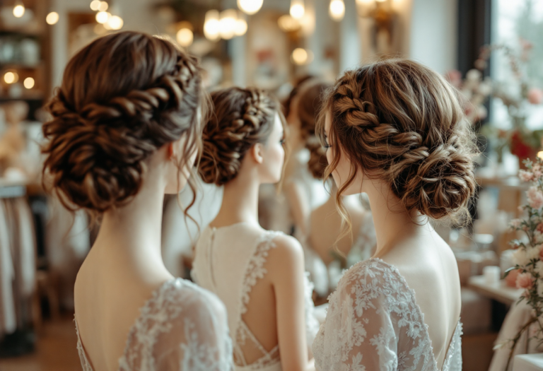 Eleganti acconciature da sposa per il giorno del sì