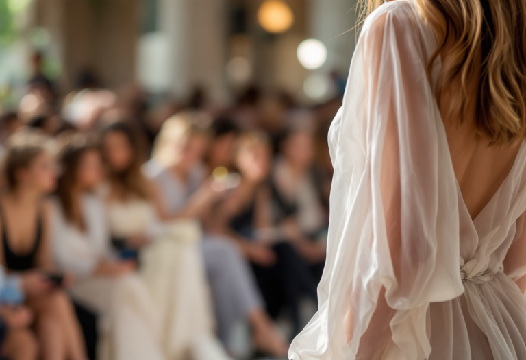Anna Foglietta e Vittoria Puccini in passerella a Milano