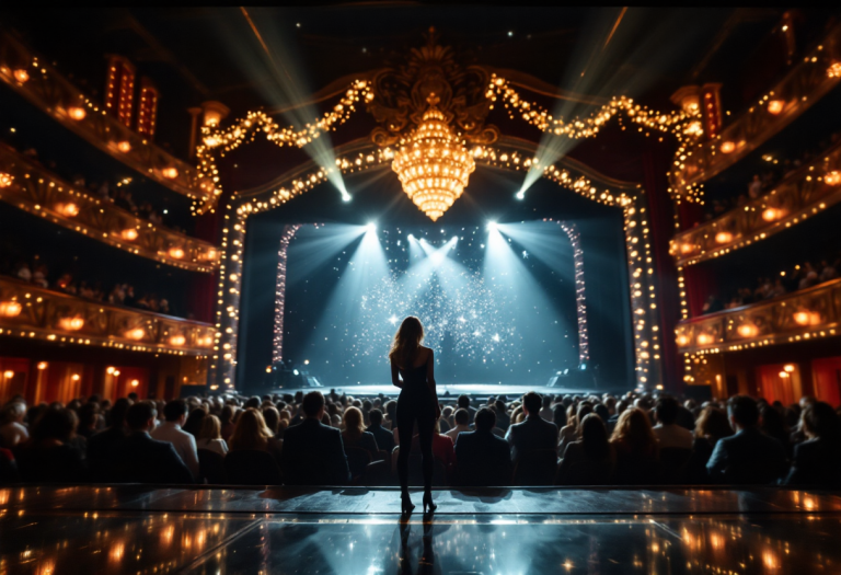 Antonella Clerici in un momento di eleganza e serenità