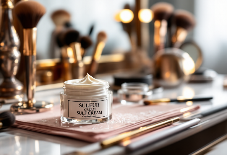 Zolfo per la cura della pelle e i suoi benefici