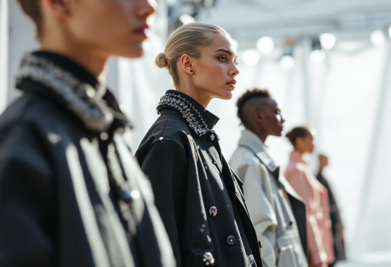 Sfilata di moda alla Berlin Fashion Week 2025