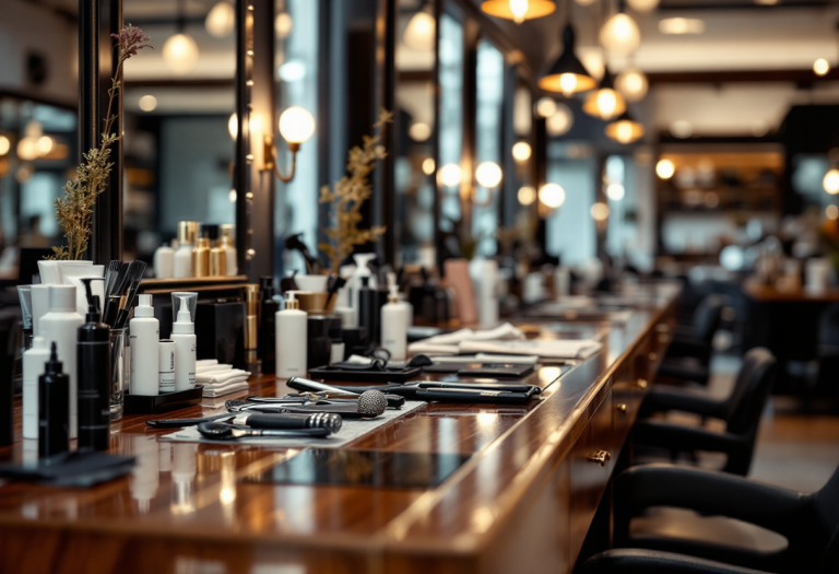 Uomo con capelli curati che sorride in un contesto sociale