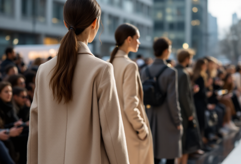 Cappotto leggero in stile autunno-inverno 2025/2026