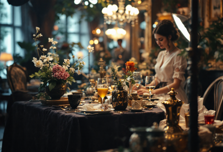 Carrie Preston in un momento di recitazione intensa