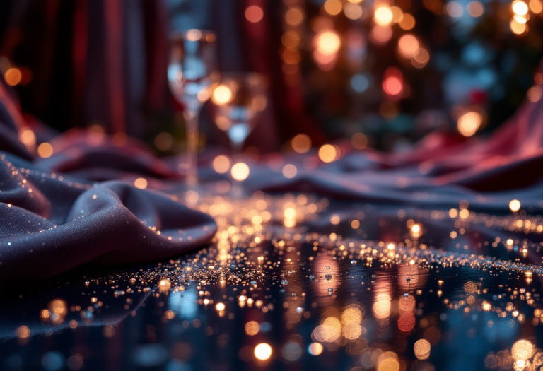 Cristiano Malgioglio in abito elegante durante Sanremo