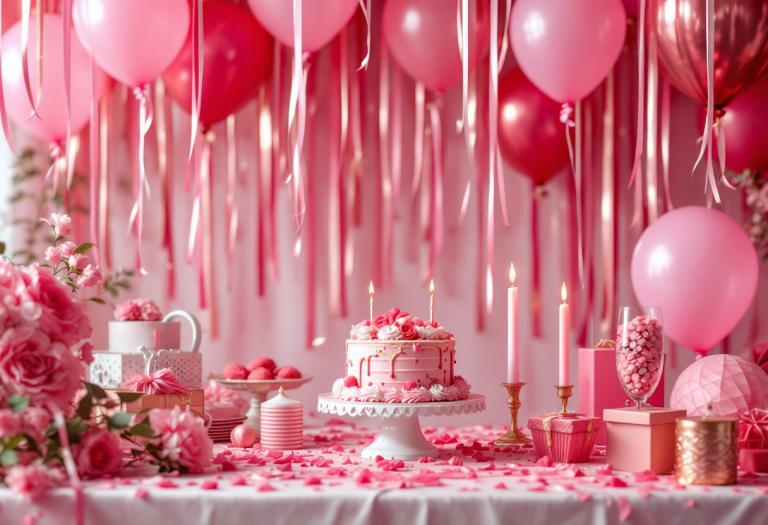 Federica Nargi festeggia il suo 35° compleanno con un pink party