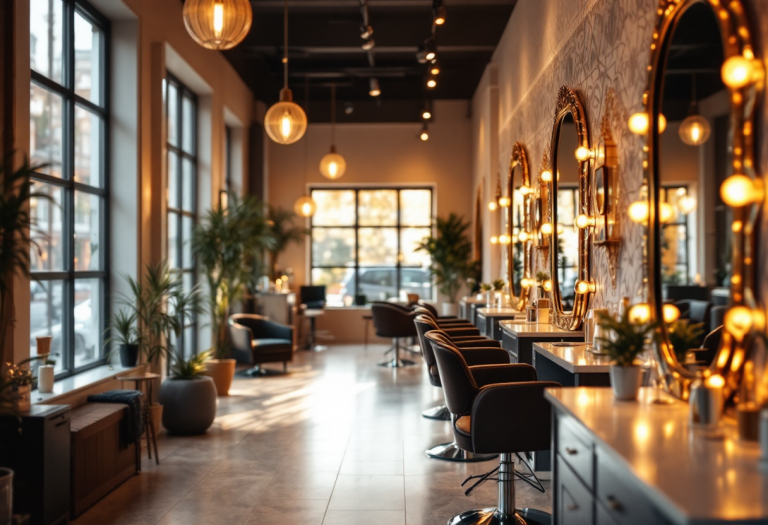 Donna con frangia che esprime stile e personalità