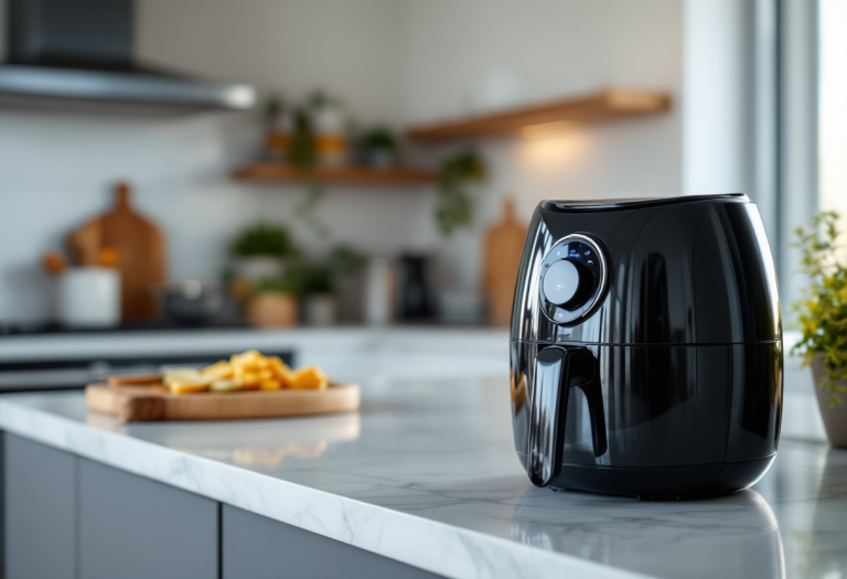 Friggitrice ad aria con piatti sani e deliziosi