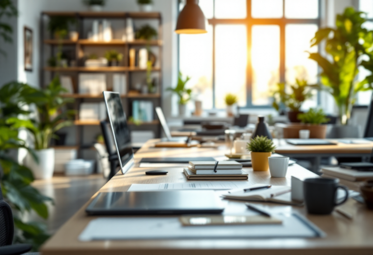 Immagine di idee regalo per un ufficio accogliente e organizzato