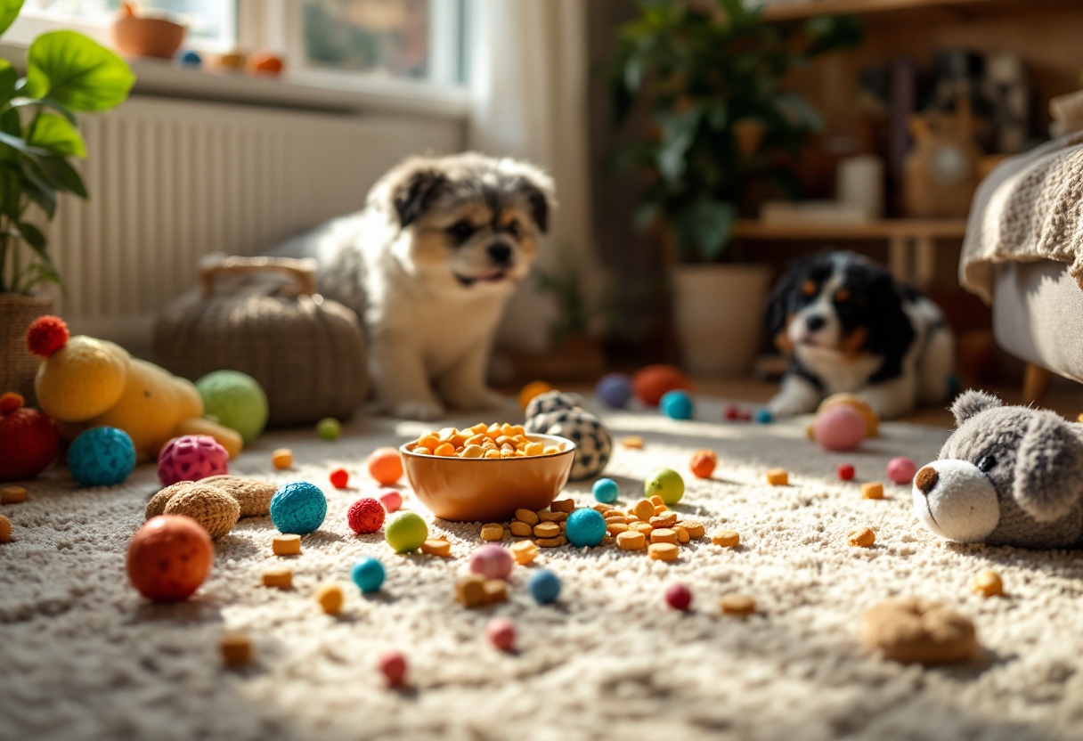 Coccole e regali per cani e gatti a San Valentino