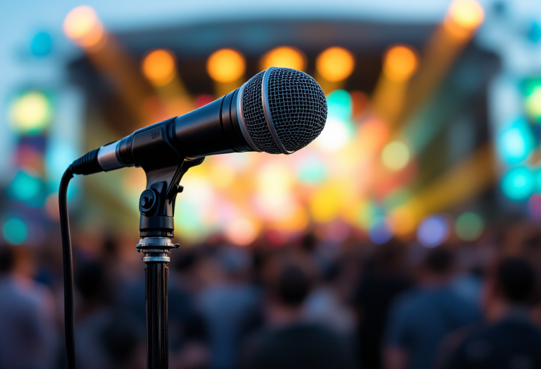 Kekko dei Modà durante il dramma di Sanremo 2025