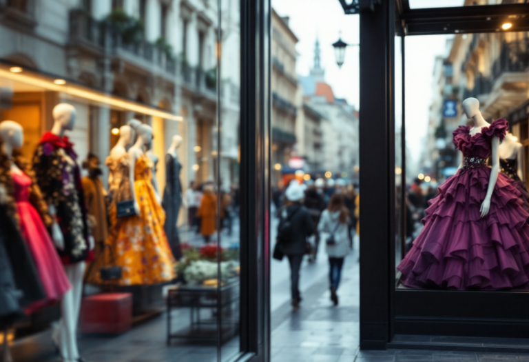 Sfilata di moda alla Milano Fashion Week 2025