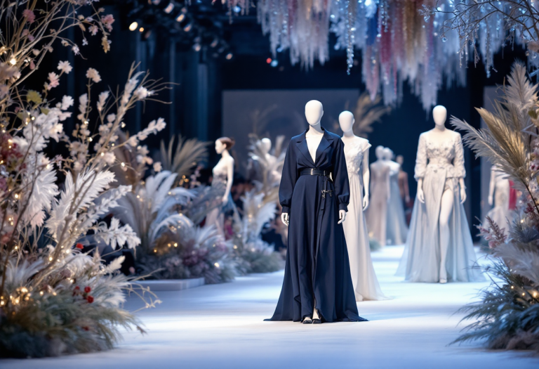 Sfilata di moda durante la Milano Fashion Week 2023