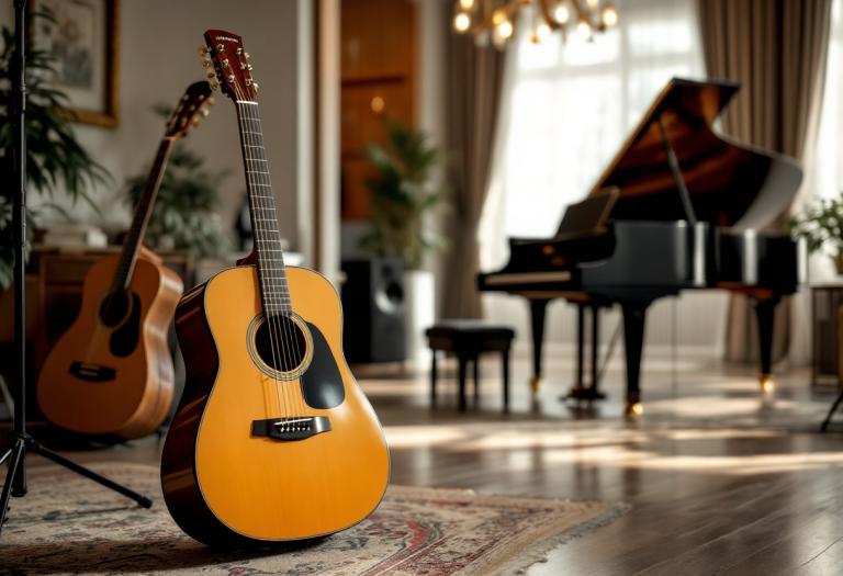 Simone Cristicchi durante un'esibizione emozionante