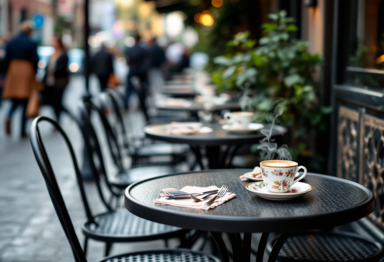 Antonella Fiordelisi sorridente con il suo nuovo partner