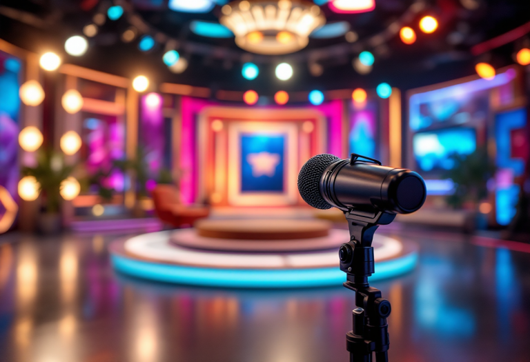 Bianca Guaccero e Giovanni Pernice insieme sorridenti