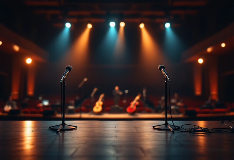 Bobby Solo sul palco a Pordenone dopo il malore