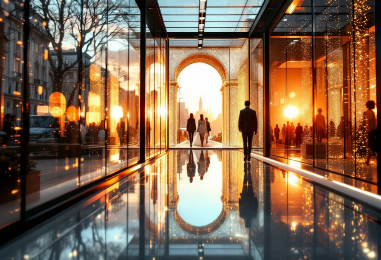 Chiara Ferragni in passerella durante la Fashion Week di Milano