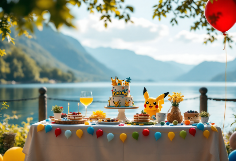 Paola Caruso festeggia il compleanno del figlio Michele