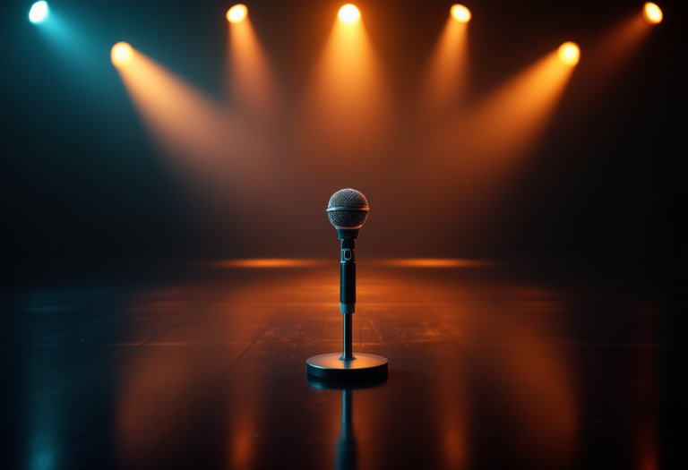 Damiano David dei Måneskin esprime emozioni sul palco