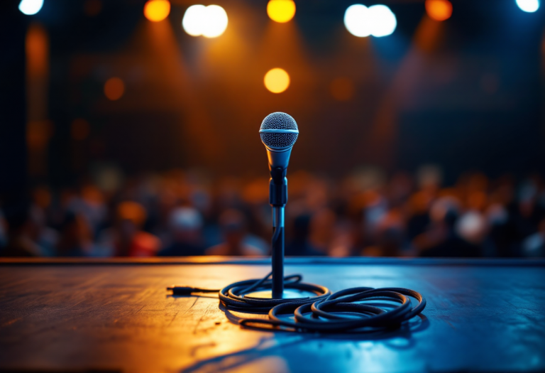 Enrico Brignano in un momento di riflessione per la madre Anna