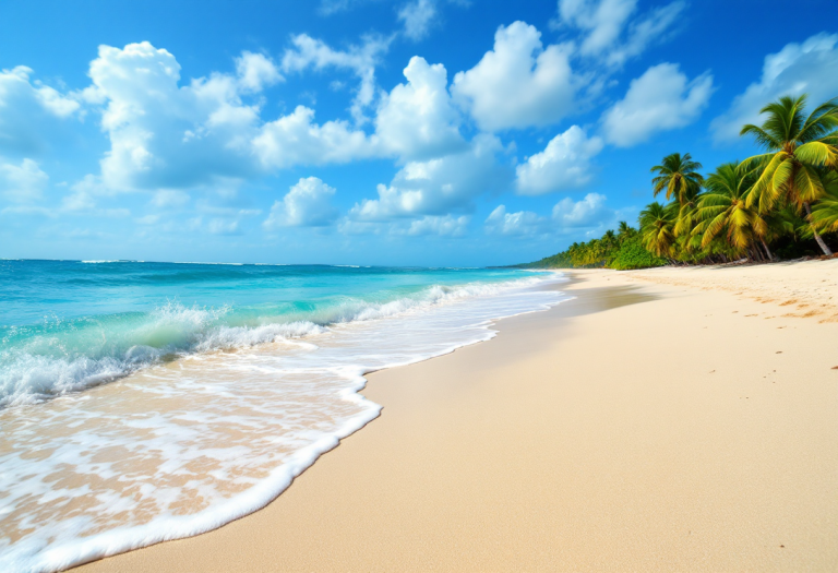 Federica Nargi e la sua famiglia a Santo Domingo