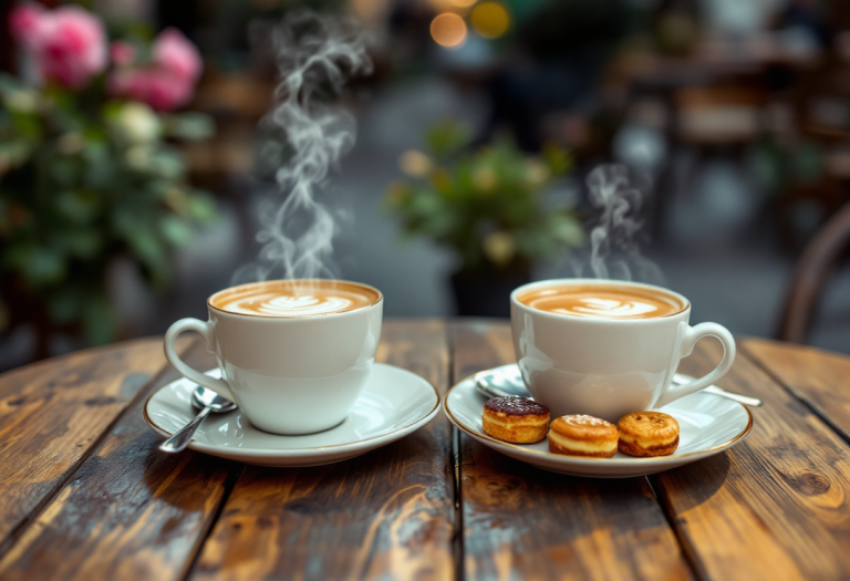 Flora Canto ed Enrico Brignano sul palco insieme