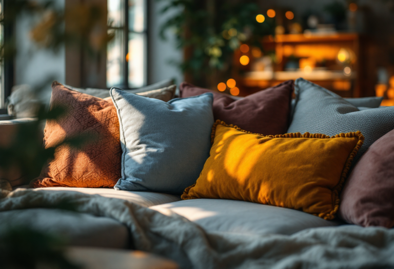 Illuminazione domestica con diverse luci per stanze