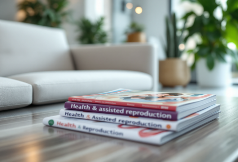 Genitori discutono della malattia di Fabry con un esperto