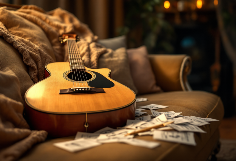 Genitori e figli che suonano insieme per terapia musicale