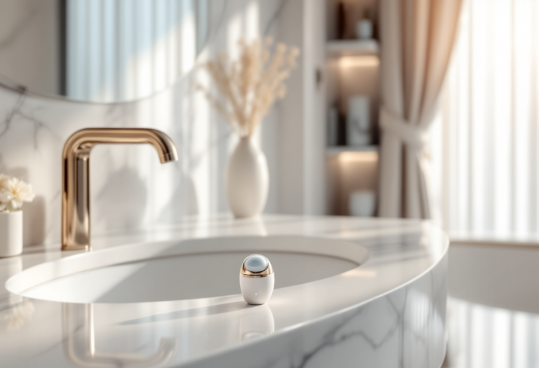 Trattamento di pulizia a ultrasuoni per la pelle