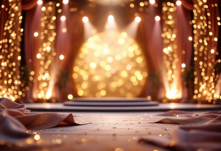 Valeria Marini sul set di Ne vedremo delle belle