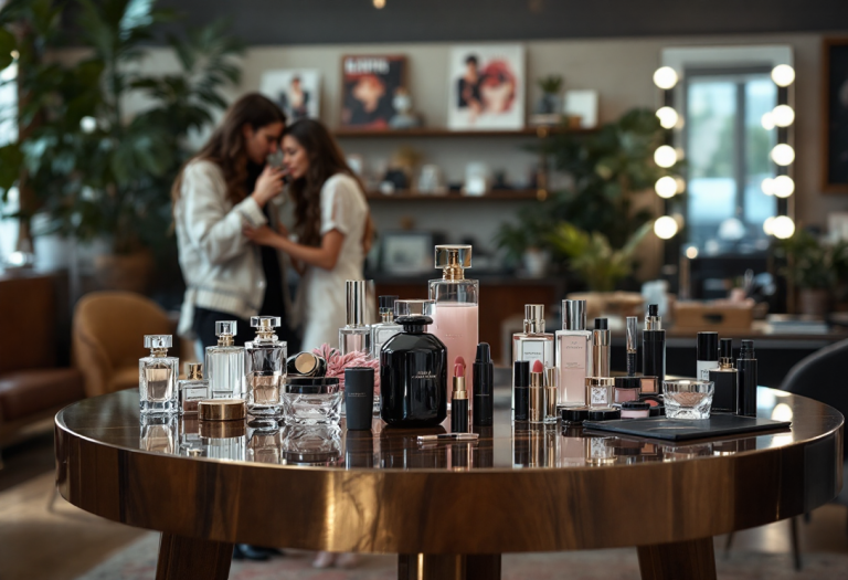 Veronica Maya in un elegante abito che esprime stile e bellezza