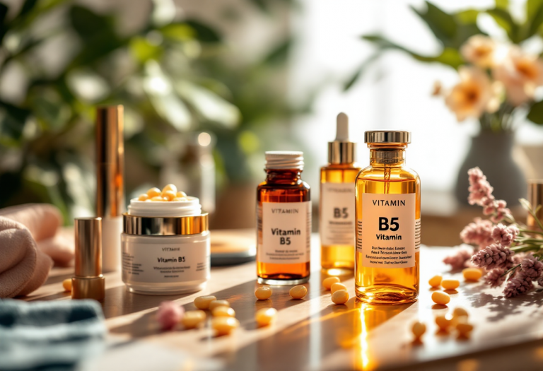 Vitamina B5 e i suoi effetti sul benessere femminile