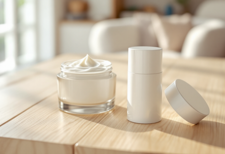 Immagine di crema con vitamina C incapsulata per la pelle