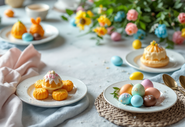 Deliziosi dolci pasquali leggeri e salutari