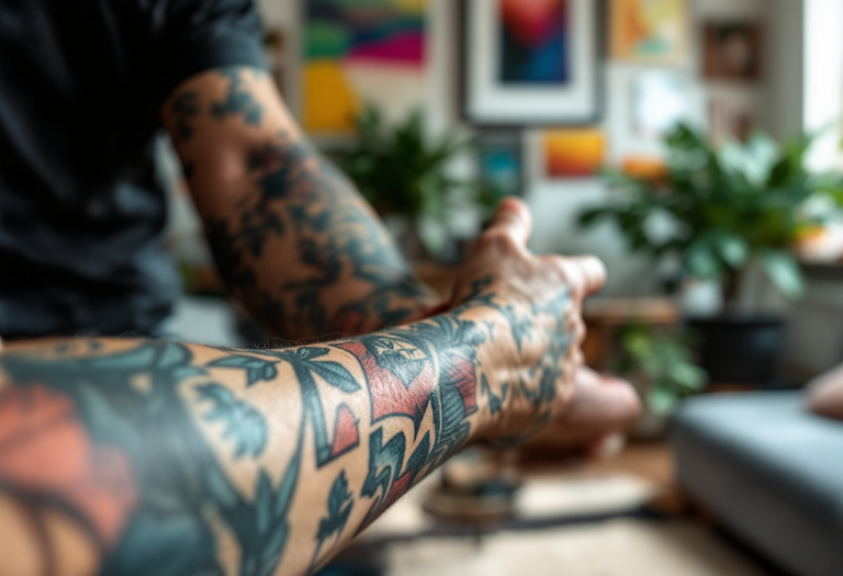 Fedez mostra i suoi nuovi tatuaggi ricchi di significato